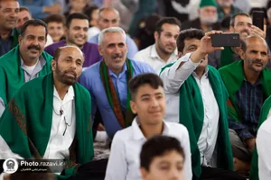 تشرف سادات زیارت اولی به حرم مطهر رضوی