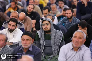 مراسم گرامیداشت حماسه ٩ دی در حرم مطهر رضوی - 1