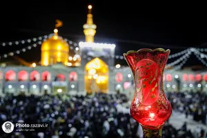 مراسم احیاء شب بیست و یکم ماه رمضان در حرم مطهر رضوی - 1