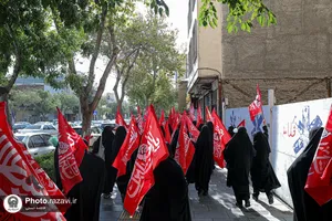 سوگواری زنان محله نوغان در سالروز شهادت امام هشتم علیه&zwnj;السلام