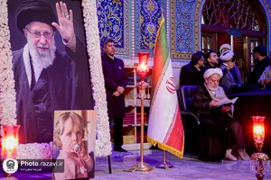تشرف حجت&zwnj;الاسلام حسین انصاريان به حرم مطهر رضوی