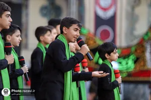 هیئت عزاداران خراسان جنوبی در حسینیه حرم