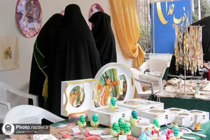 بازارچه کارآفرینی مدارس امام رضا علیه&zwnj;السلام