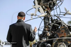 حضور خدام حرم مطهر رضوی در یادمان شهدای مقاومت در بغداد