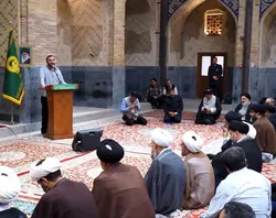 گرامیداشت یاد آیت الله نائینی در حرم مطهر رضوی