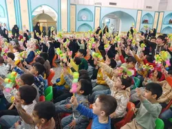 «یاوران کوچک خورشید»؛ روایت شادی، آموزش و عهد مهدوی در رواق کودک حرم رضوی