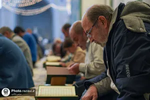 حال و هوای حرم مطهر رضوی در شب میلاد امام رضا علیه&zwnj;السلام -2