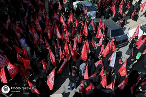 سوگواری زنان محله نوغان در سالروز شهادت امام هشتم علیه&zwnj;السلام