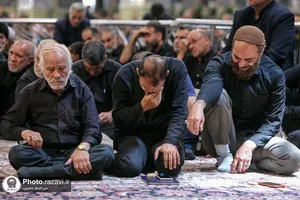 مقتل خوانی روز عاشورا در حرم مطهر رضوی