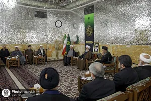 دیدار اعضای ستاد بزرگداشت دهه کرامت با تولیت آستان قدس رضوی