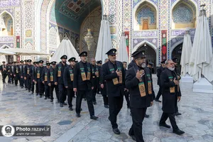 آیین صلا در حرم مطهر رضوی