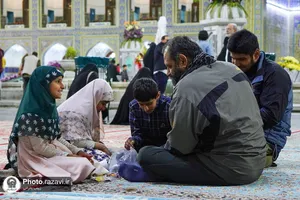 شبهای ماه مبارک رمضان در حرم مطهر رضوی