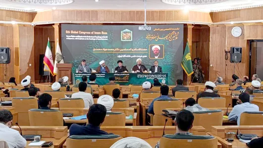 نشست تخصصی بین‌المللی ششمین کنگره جهانی حضرت رضا (ع) برگزار شد