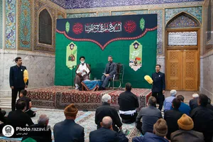 پرسمان دینی در حرم مطهر رضوی