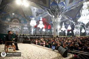 حال و هوای حرم مطهر رضوی در شب شهادت موسی بن جعفر علیه السلام