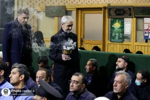مراسم عزاداری روز شهادت امام صادق(علیه&zwnj;السلام) در حرم مطهر رضوی
