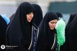 مراسم عزاداری هیئت عالم آل محمد(علیه السلام) ویژه خادمین بارگاه رضوی
