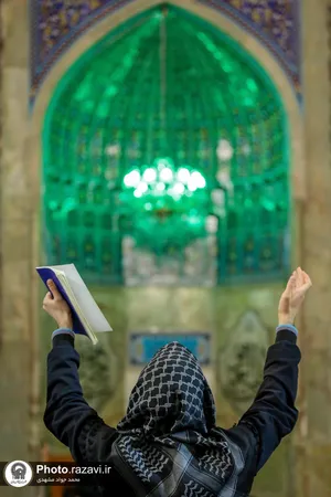 مراسم احیا شب نوزدهم ماه مبارک رمضان در حرم مطهر رضوی - 2