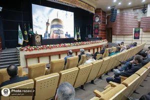گردهمایی مواکب خدمت&zwnj;رسان اطراف حرم مطهر