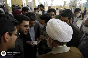 دیدار جمعی از دانشجویان با تولیت آستان قدس رضوی