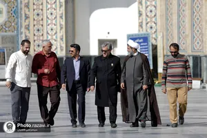 بازدید قائم مقام تولیت حرم کاظمین از پروژه&zwnj;های عمرانی حرم مطهر