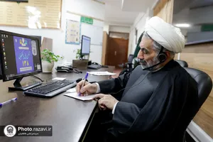پاسخگویی تلفنی رئیس دانشگاه علوم اسلامی رضوی به مخاطبان سامانه ١٣٨