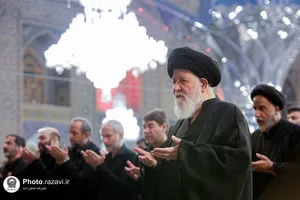 عزاداری روز شهادت امام رضا علیه&zwnj;السلام در حرم مطهر رضوی