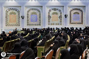 گردهمایی بانوان و خدمه معاونت تبلیغات حرم مطهر رضوی