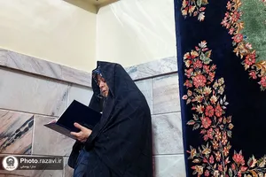 حال و هوای حرم مطهر رضوی در ایام میلاد امیرالمومنین علیه السلام