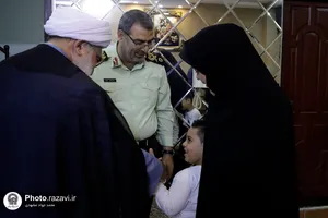 دیدار تولیت آستان قدس رضوی با خانواده شهدا و جانبازان