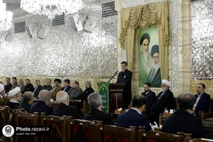 آیین تکریم و معارفه قائم&zwnj;مقام تولیت آستان قدس رضوی
