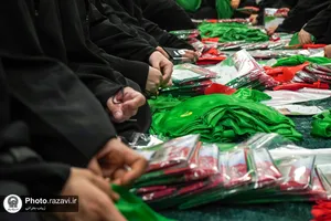 کارگاه دوخت لباس شیرخوارگان حسینی