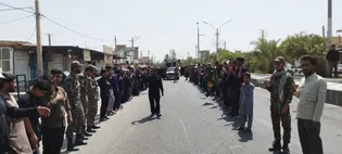 مراسم عزاداری دهه پایانی ماه صفر برگزار شد