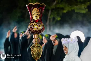 سفره حضرت رقیه سلام الله علیها در مشهد
