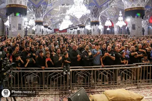 مراسم عزاداری شب رحلت پیامبر اکرم(ص) در رواق امام خمینی(ره)