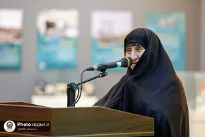مراسم اهدای مدال قهرمانی مرحوم علی انصاریان به موزه آستان قدس رضوی