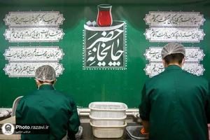 نذر بهشتی؛ چایخانه حضرت