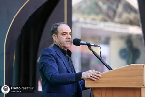 هیئت عزاداران اصفهانی در حسینیه حرم