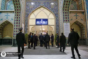 تشرف شرکت کنندگان بیست و هشتمین اجلاسیه سازمان اکو به حرم مطهر رضوی