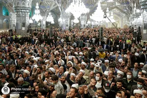 سخنرانی نوروزی رهبر معظم انقلاب در حرم مطهر رضوی