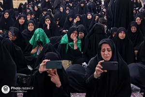 سوگواری زنان محله نوغان در سالروز شهادت امام هشتم علیه&zwnj;السلام