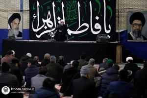 مراسم عزاداری روز شهادت حضرت زهرا(س) در شهرک طرق مشهد