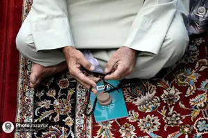 قرائت دعای پرفیض عرفه در حرم مطهر رضوی-2