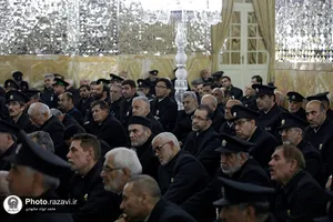 مراسم اعطای احکام خدام حرم مطهر رضوی