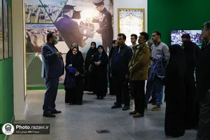 حضور خادمیاران رسانه&zwnj;ای در رواق خدمت