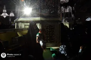 همایش "شیرخوارگان حسینی" در حرم مطهر رضوی-1