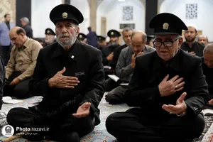 مراسم عزاداری حضرت اباعبدالله الحسین علیه السلام از سوی تولیت آستان قدس رضوی-2