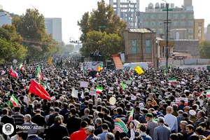 راهپیمایی روز 13 آبان در مشهد مقدس