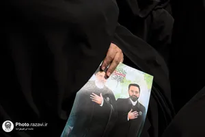 تشییع رئیس&zwnj;جمهور شهید و همراهان در مشهدالرضا&zwnj;&zwnj;علیه السلام -3
