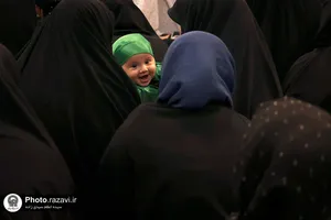 همایش "شیرخوارگان حسینی" در حرم مطهر رضوی-2